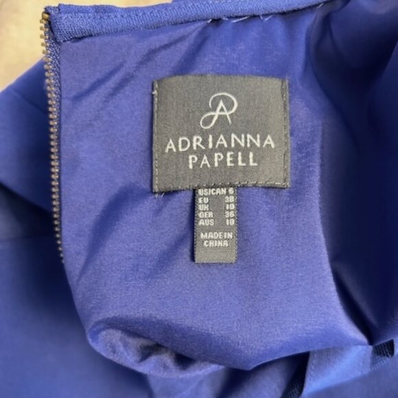 Adrianna Papell Blue Dress - Picture 2 of 3
